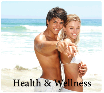 Health and Wellness Page Button